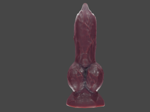 Dog Penis Furry Sextoy 3D Model