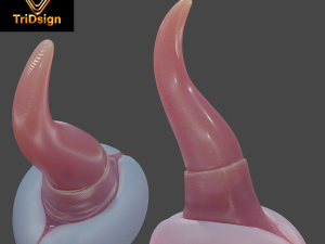 Rigged Sea Dragon Penis Sextoy Model 3D