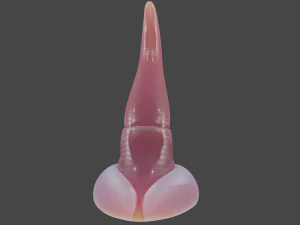 Rigged Sea Dragon Penis Sextoy 3D Model