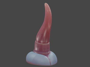 Rigged Sea Dragon Penis Sextoy 3D Model