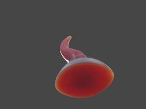 Rigged Sea Dragon Penis Sextoy 3D 모델
