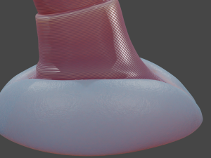 Rigged Sea Dragon Penis Sextoy 3D 모델