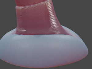 Rigged Sea Dragon Penis Sextoy 3D Model