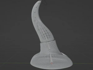 Rigged Sea Dragon Penis Sextoy 3D Model