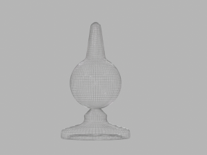 Lowpoly Spherical Sextoy Plug Modelo 3D