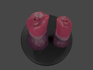 Double Dog Sextoy 3D Model