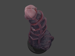 Undead Abomination Penis Sextoy 3D Model