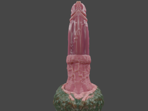 Azharom Dragon Penis Sextoy Rigged Model 3D