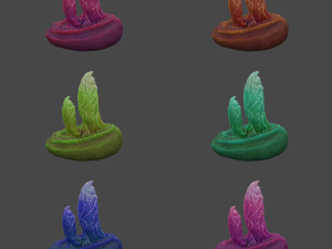 Double Dragon Penis Sextoy Rigged Modello 3D