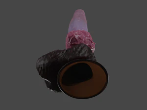 Dog Penis Jerrod Rigged 3D Model
