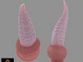 Tentacle Sextoy 4 Rigged 3D-Modell