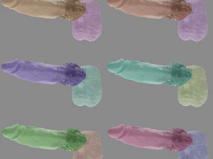 Alpha Werewolf Penis Sextoy Rigged 3D Model