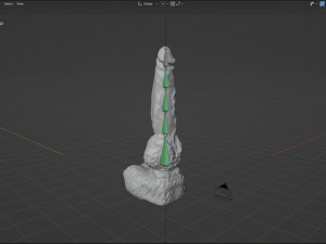 Alpha Werewolf Penis Sextoy Rigged Modelo 3D