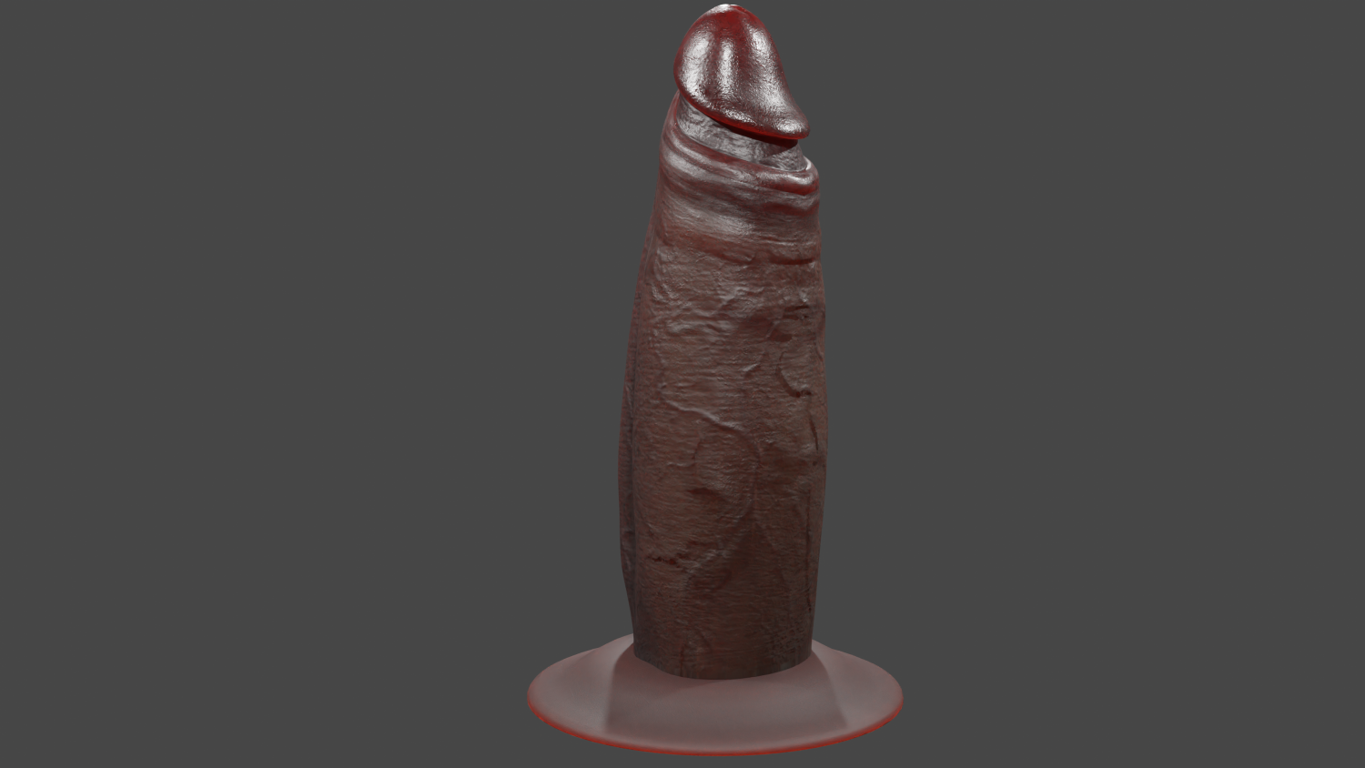 Realistic Big Black Penis Sextoy Rigged 3D Модель in Игрушки 3DExport