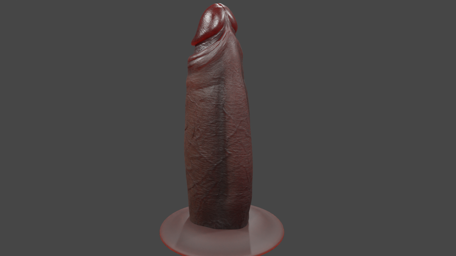 Realistic Big Black Penis Sextoy Rigged 3D Модель in Игрушки 3DExport