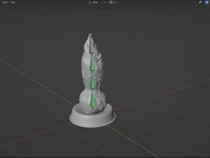 Blue Dog Furry Fantasy Penis Rigged Model 3D