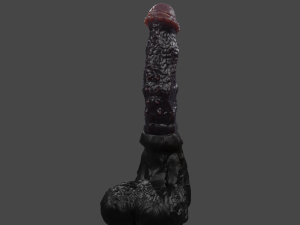 Night Horse Furry Sextoy Rigged 3D Model