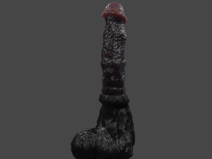 Night Horse Furry Sextoy Rigged 3D Model