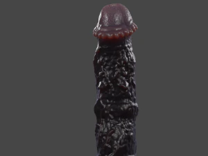 Night Horse Furry Sextoy Rigged 3D Model