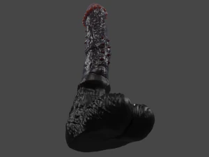Night Horse Furry Sextoy Rigged 3D Model