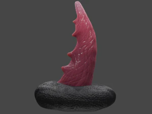 Borian Dragon Sextoy Rigged 3D Model