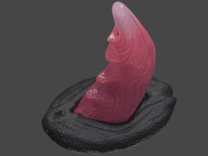 Borian Dragon Sextoy Rigged 3D Model