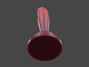 Textured Dog Sextoy Rigged Lowpoly 3D Model