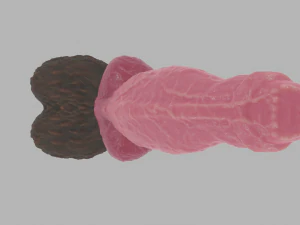 Agorhan Dog Furry Sextoy Rigged 3D Model