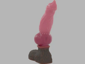 Agorhan Dog Furry Sextoy Rigged 3D Model