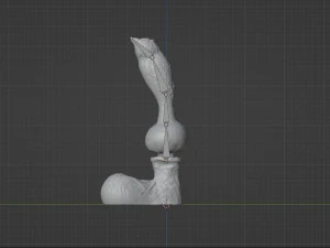 Jan Werewolf Furry Fantasy Sextoy 3D Model