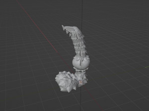 Spinnas Fantasy Furry Sextoy Rigged 3Dモデル