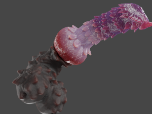 Spinnas Fantasy Furry Sextoy Rigged 3Dモデル
