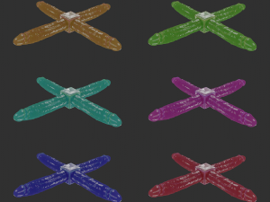 Quadrildo Sextoy Rigged 3D Модель