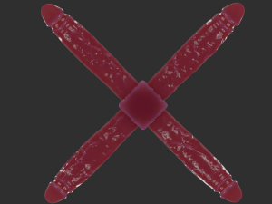 Quadrildo Sextoy Rigged 3D Модель