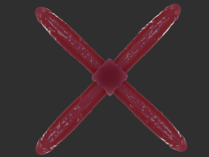 Quadrildo Sextoy Rigged 3D Модель