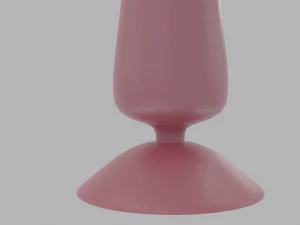 Extra Long Tentacle Plug Sextoy Lowpoly Rigged 3D Model