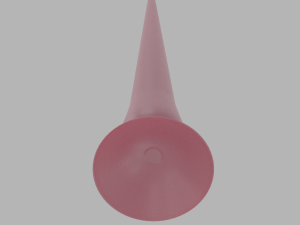 Extra Long Tentacle Plug Sextoy Lowpoly Rigged Modelo 3D