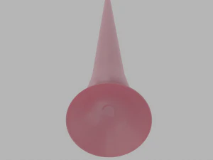 Extra Long Tentacle Plug Sextoy Lowpoly Rigged 3D Model