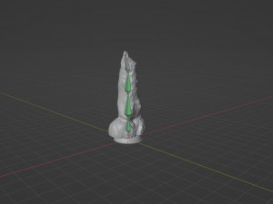 Fantasy Dog Sextoy Rigged 3D Model