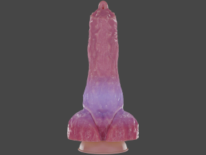 Fantasy Dog Sextoy Rigged 3D Model