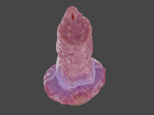 Fantasy Dog Sextoy Rigged 3D Model