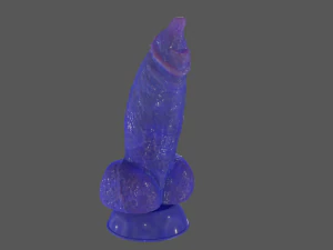 Blueberry Dog Fantasy Furry Sextoy gr&eacute;&eacute; Modèle 3D