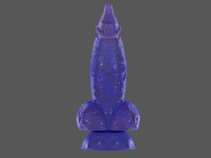 Blueberry Dog Fantasy Furry Sextoy Rigged 3D Model
