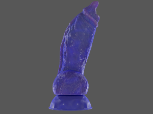 Blueberry Dog Fantasy Furry Sextoy Rigged 3D Model
