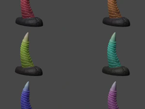 Zaell Dragon Sextoy Rigged 3D Model