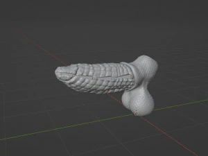Vashaar Fantasia Drag&atilde;o Sextoy Rigged Modelo 3D