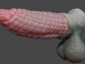 Vashaar Fantasia Drag&atilde;o Sextoy Rigged Modelo 3D
