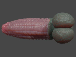 Vashaar Fantasia Drag&atilde;o Sextoy Rigged Modelo 3D