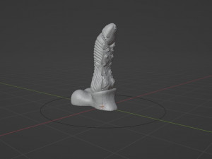 Borimor Fantasy Dragon Sextoy Rigged Model 3D