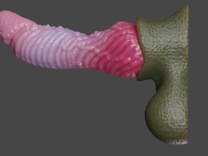Borimor Fantasy Dragon Sextoy Rigged Model 3D